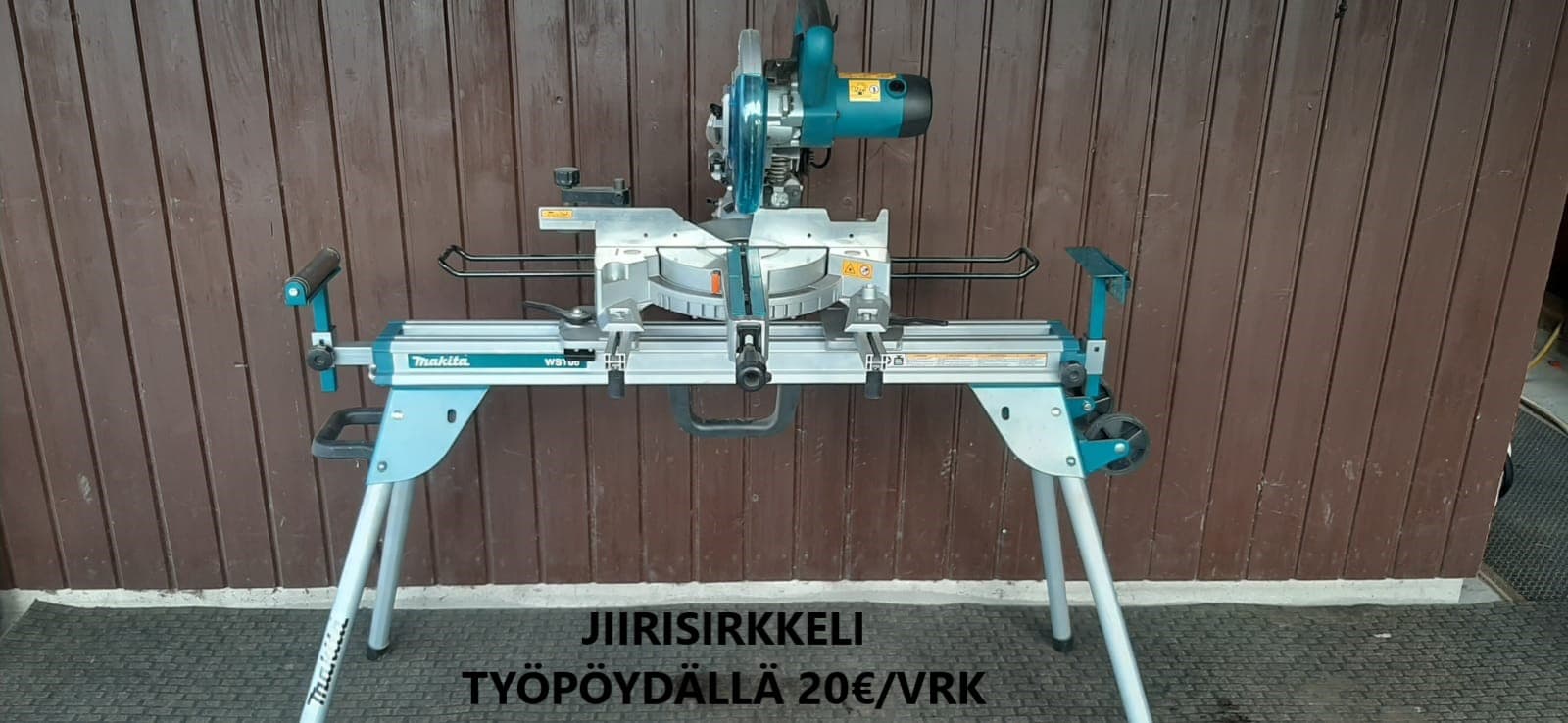 Makita Jiirisirkkeli työpöydällä