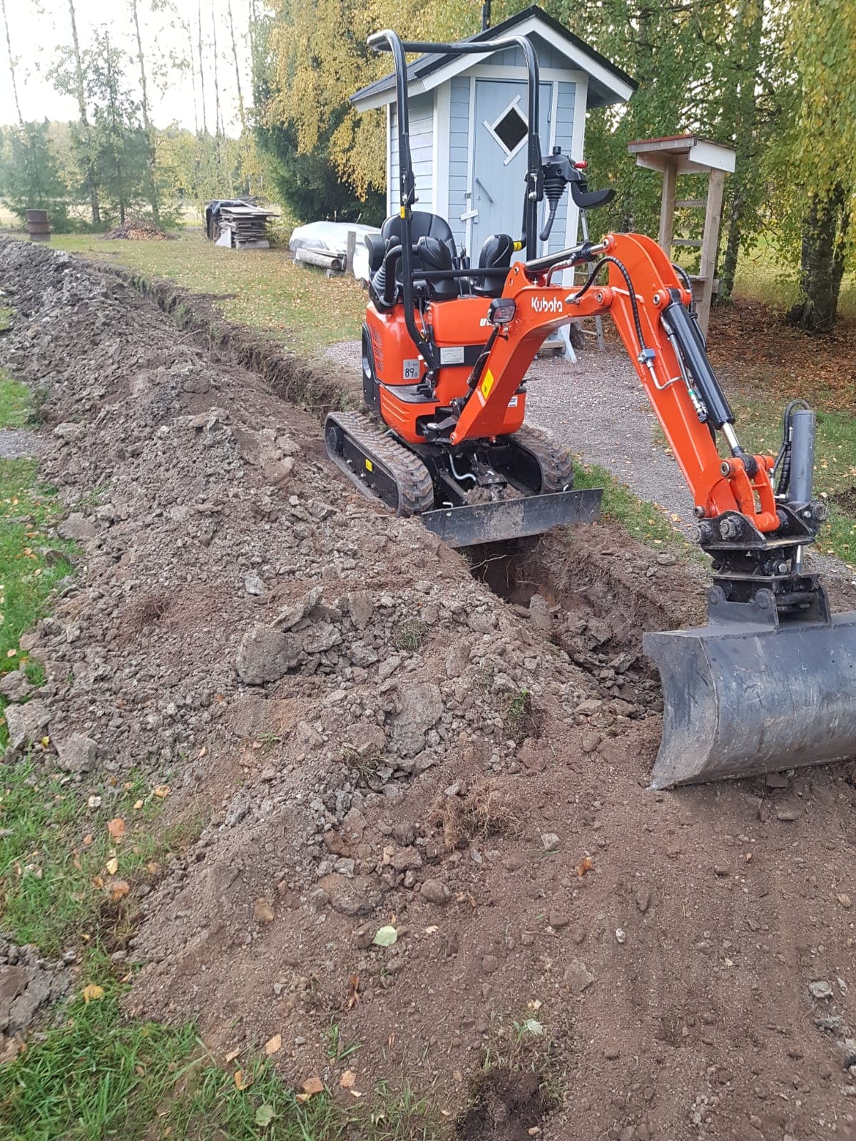 Kaivinkonevuokraus, Aura